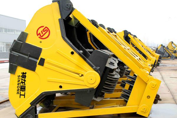Four rope Overhead crane grab