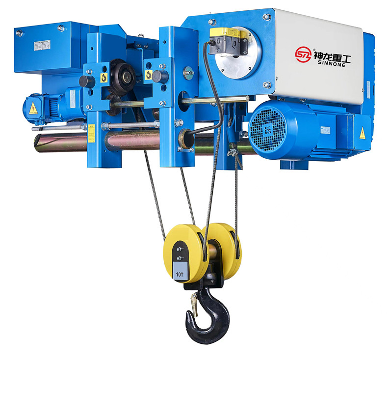 5T Single girder low headroom electric wire rope hoist
