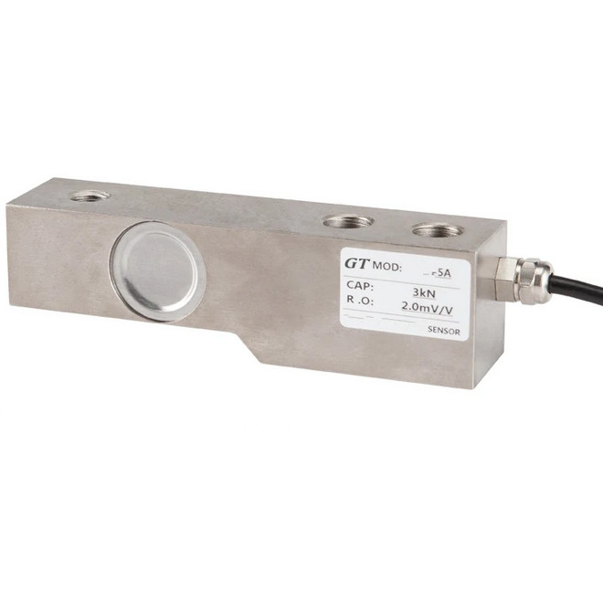 Cantilever weighing sensor